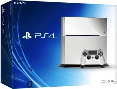 Playstation 4 Console, 500GB White, Boxed